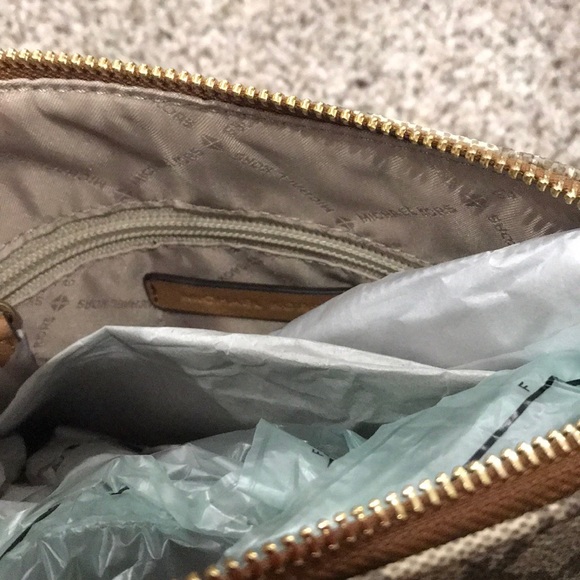 Michael Kors Monogrammed Crossbody Bag - Picture 4 of 5